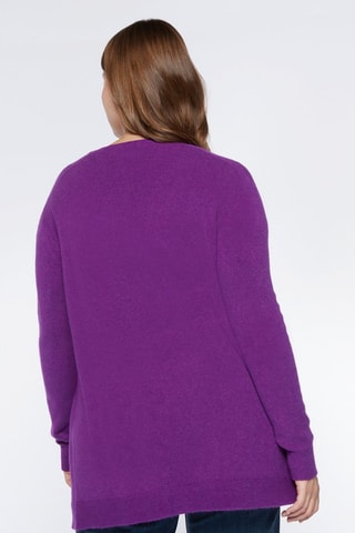 Gilet long - Violet