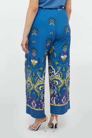 Pantalon taille haute - Bleu cobalt - Bleu