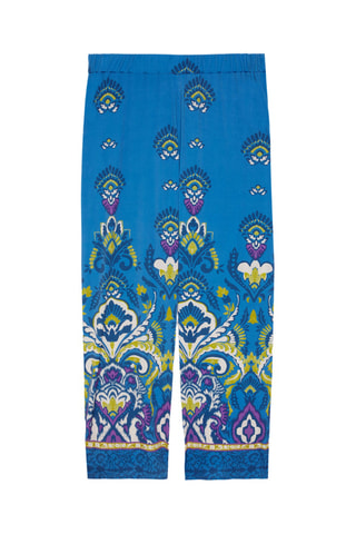 Pantalon taille haute - Bleu cobalt - Bleu