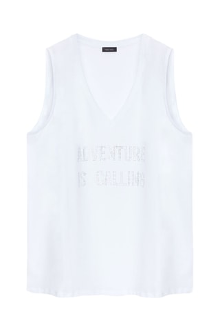Top - Blanc