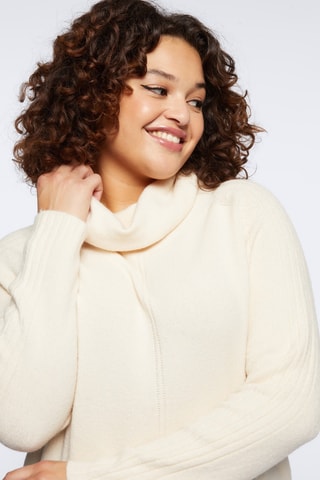 Robe pull - Blanc