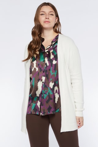 Gilet long - Blanc
