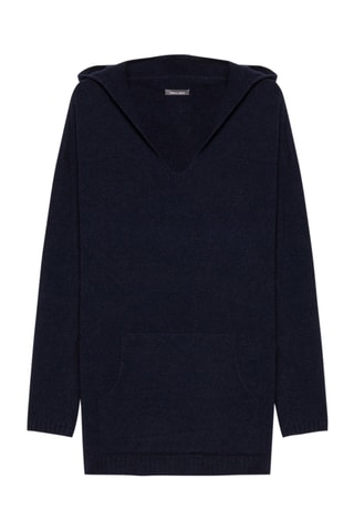 Pull à capuche - Bleu