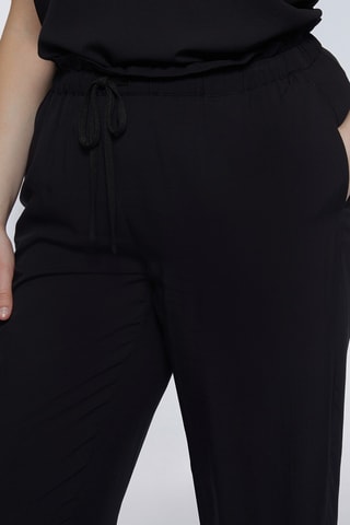 Pantalon 7/8 taille haute - Noir - Noir