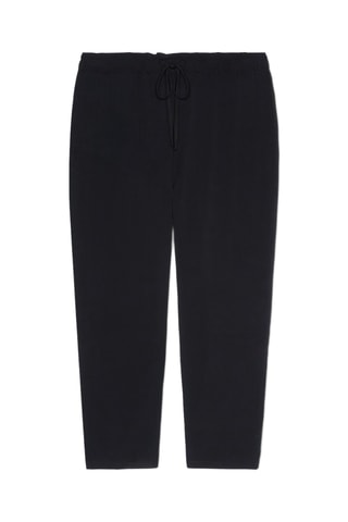 Pantalon 7/8 taille haute - Noir - Noir