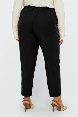 Pantalon taille haute - Noir - Noir