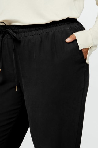 Pantalon taille haute - Noir - Noir