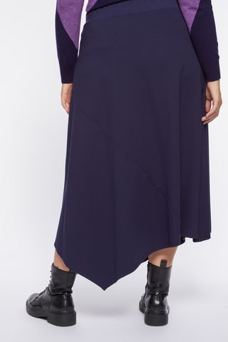 Jupe midi - Bleu