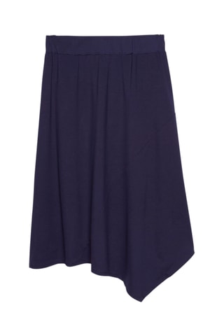 Jupe midi - Bleu