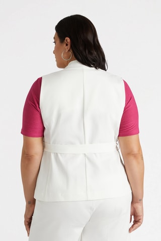 Veste sans manches - Blanc