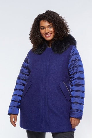 Veste en laine - Bleu