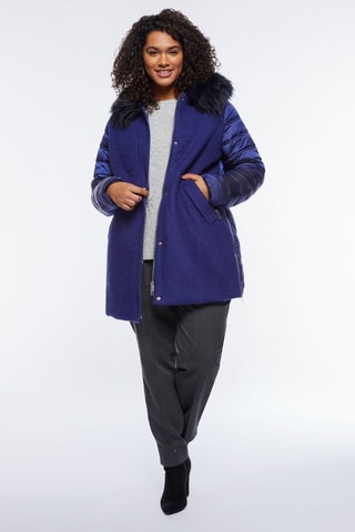 Veste en laine - Bleu