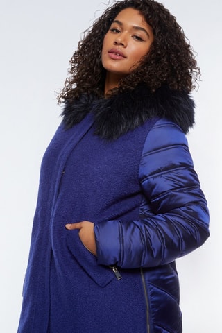 Veste en laine - Bleu