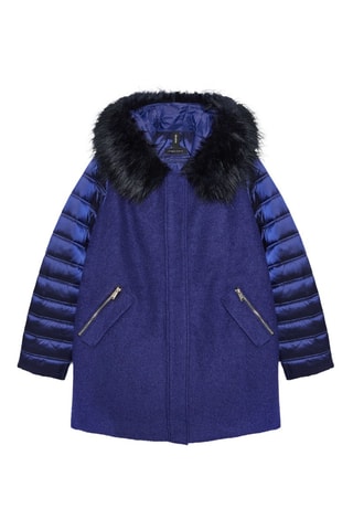 Veste en laine - Bleu