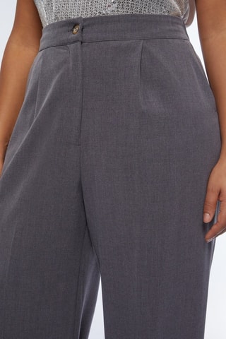 Pantalon palazzo - Gris
