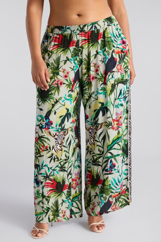 Pantalon droit - Vert