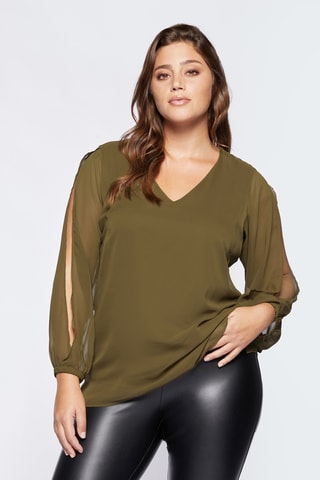 Blouse - Vert