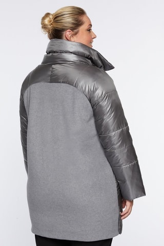 Doudoune longue - Gris