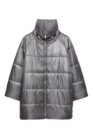 Doudoune longue - Gris