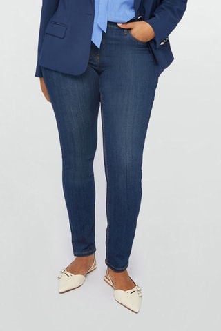 Jean skinny push-up - Bleu