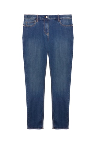Jean skinny push-up - Bleu