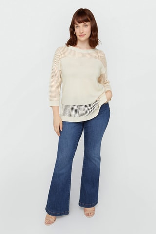 Pull pailleté - Blanc