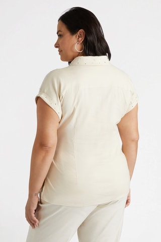 Chemisier en lin - Beige
