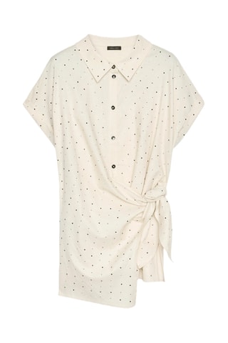 Chemisier en lin - Beige