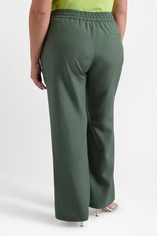 Pantalon wide legs - Vert