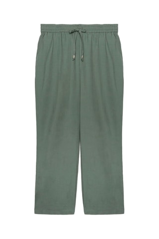 Pantalon wide legs - Vert