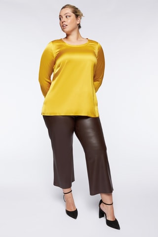 Pantalon droit 7/8 - Beige