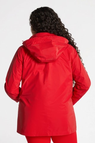 Parka à capuche - Rouge