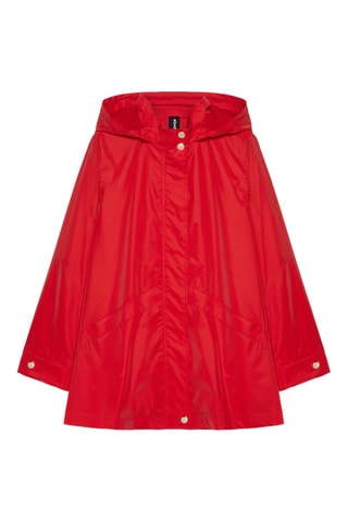 Parka à capuche - Rouge