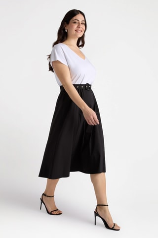 Robe midi - Noir