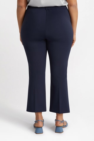 Pantalon flare 7/8 - Bleu