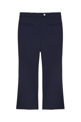 Pantalon flare 7/8 - Bleu