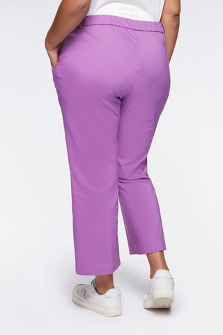 Pantalon flare 7/8 taille haute - Mauve - Violet
