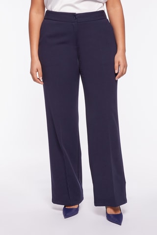 Pantalon droit - Bleu