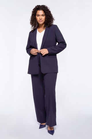 Pantalon droit - Bleu