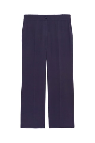 Pantalon droit - Bleu