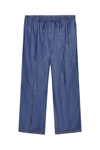 Pantalon droit - Bleu