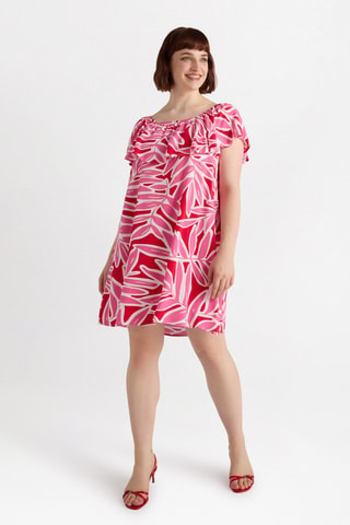 Robe droite - Rouge