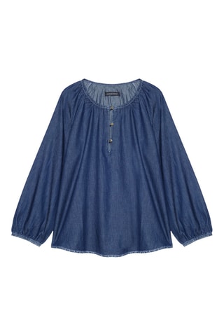Blouse en jean - Bleu