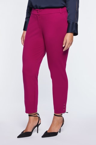 Pantalon 7/8 taille haute - Fuchsia - Violet