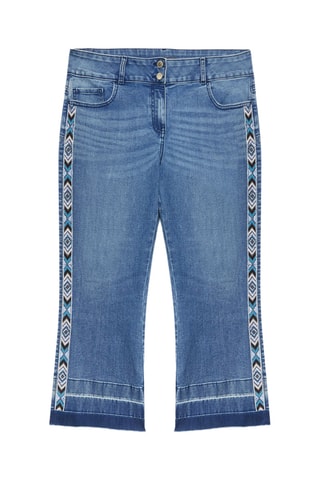 Jean flare 7/8 - Bleu