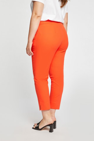 Pantalon taille haute - Orange