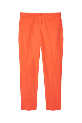 Pantalon taille haute - Orange