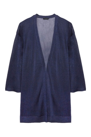 Gilet long - Bleu