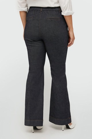 Pantalon flare - Vert