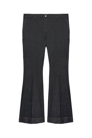 Pantalon flare - Vert